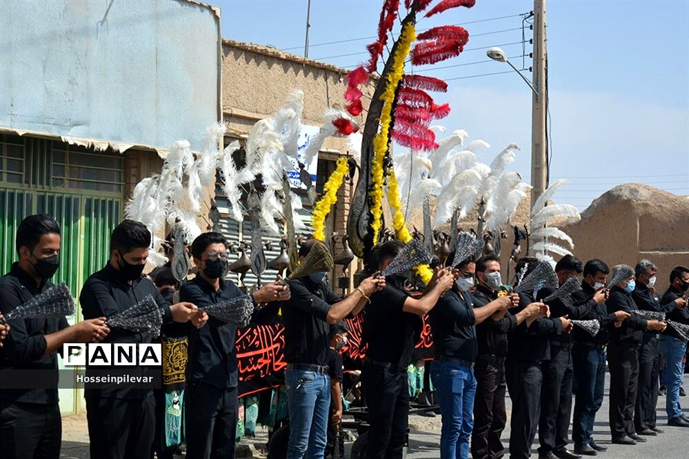 صبح عاشورا در هیات  محبان شهرستان خوسف
