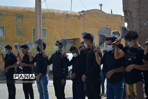 صبح عاشورا در هیات  محبان شهرستان خوسف