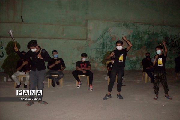 عزاداری حسینی در هیات‌های بومهن و رودهن