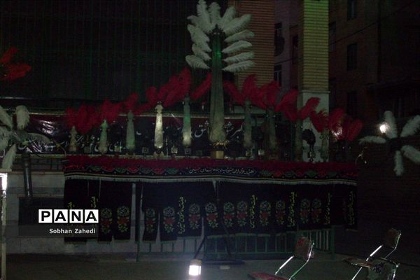 عزاداری حسینی در هیات‌های بومهن و رودهن