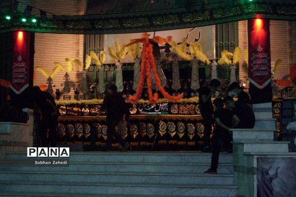 عزاداری حسینی در هیات‌های بومهن و رودهن