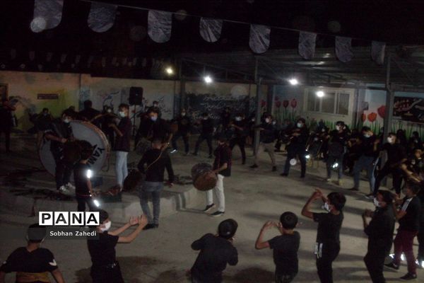 عزاداری حسینی در هیات‌های بومهن و رودهن