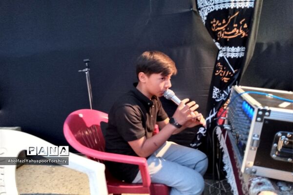شب عاشورا در هیات نوجوانان کانون لقمان کاشمر