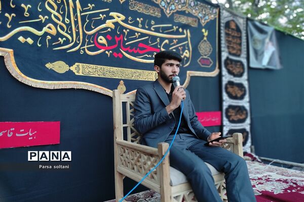 شب عاشورا در هیات نوجوانان کانون لقمان کاشمر