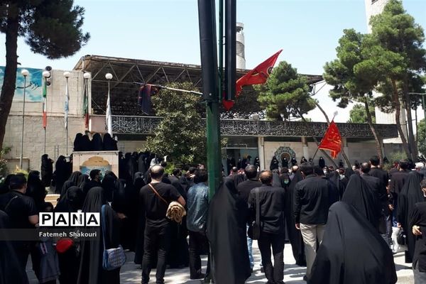 عزاداری عاشقان سیدالشهدا(ع) در دانشگاه تهران