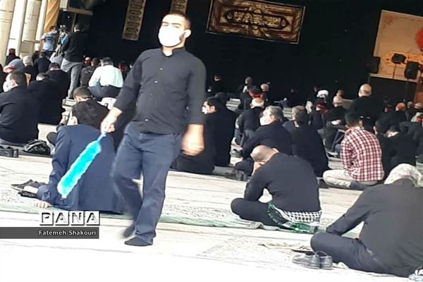 عزاداری عاشقان سیدالشهدا(ع) در دانشگاه تهران