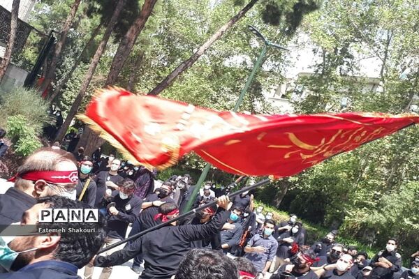 عزاداری عاشقان سیدالشهدا(ع) در دانشگاه تهران