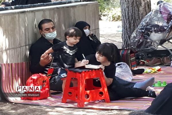 عزاداری عاشقان سیدالشهدا(ع) در دانشگاه تهران