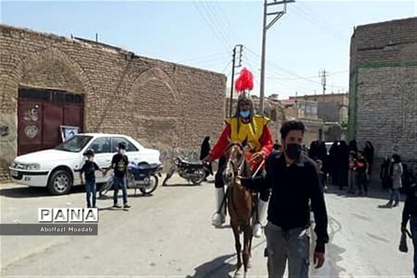 عاشورای حسینی در حسینیه روستای دهنو در خلیل آباد