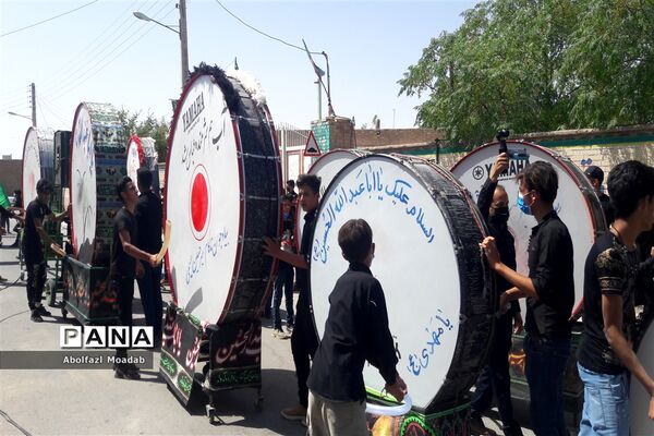 عاشورای حسینی در حسینیه روستای دهنو در خلیل آباد