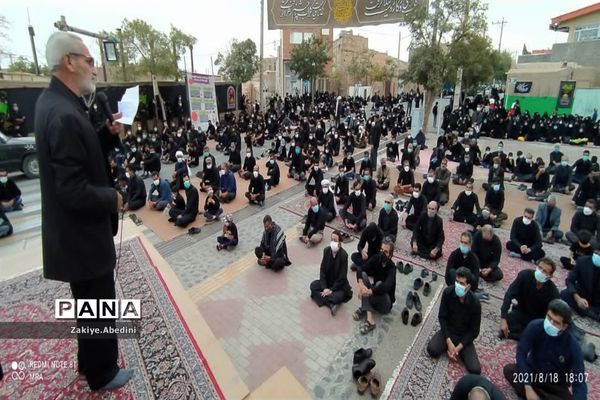 مراسم عزاداری عاشورای حسینی در شهرستان سربیشه