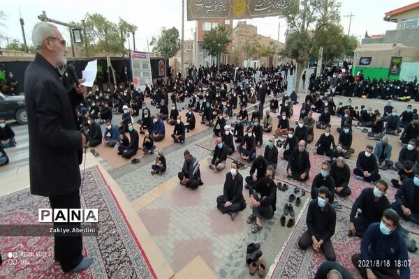 مراسم عزاداری عاشورای حسینی در شهرستان سربیشه
