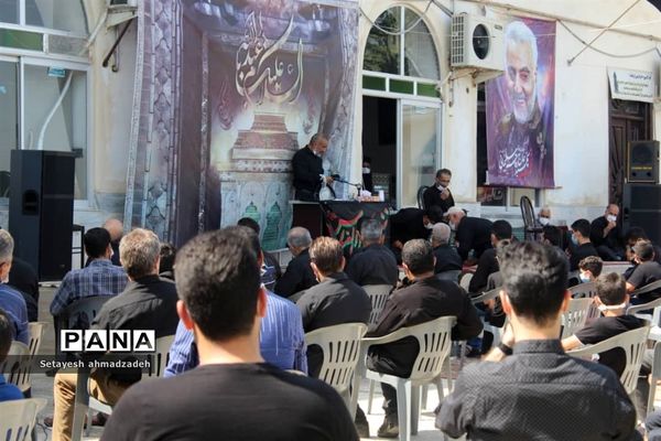 مراسم عزاداری عاشورای حسینی در شهرستان گلوگاه