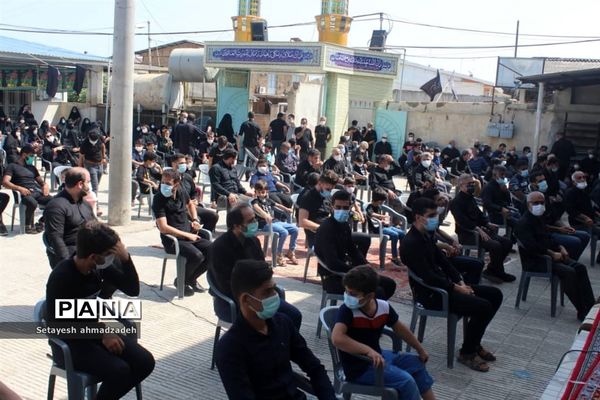 مراسم عزاداری عاشورای حسینی در شهرستان گلوگاه