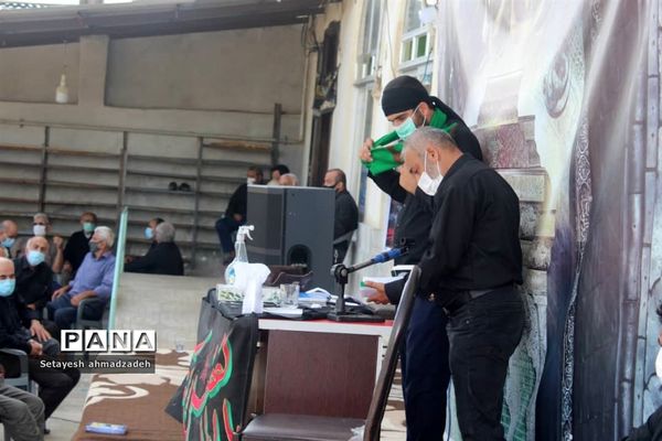 مراسم عزاداری عاشورای حسینی در شهرستان گلوگاه