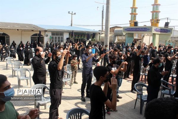 مراسم عزاداری عاشورای حسینی در شهرستان گلوگاه