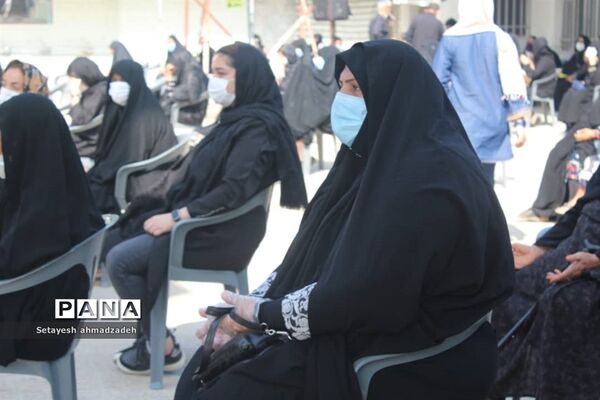 مراسم عزاداری عاشورای حسینی در شهرستان گلوگاه