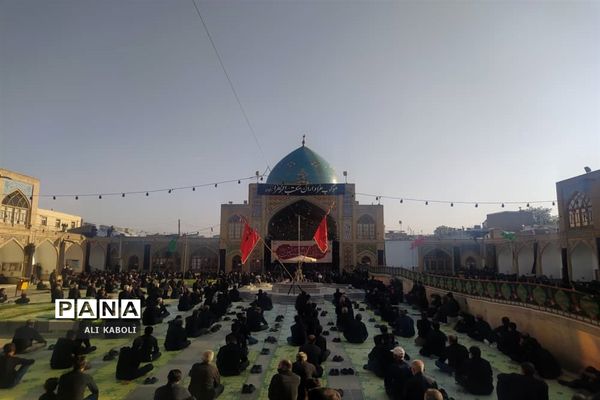 عزاداری روز عاشورای حسینی در زنجان با رعایت پروتکل های بهداشتی
