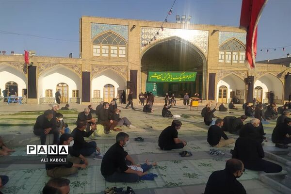 عزاداری روز عاشورای حسینی در زنجان با رعایت پروتکل های بهداشتی