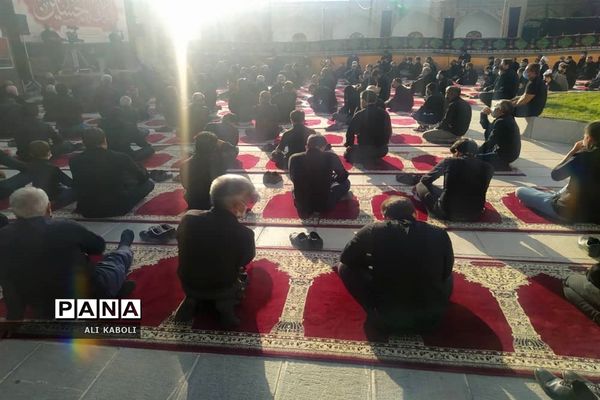 عزاداری روز عاشورای حسینی در زنجان با رعایت پروتکل های بهداشتی