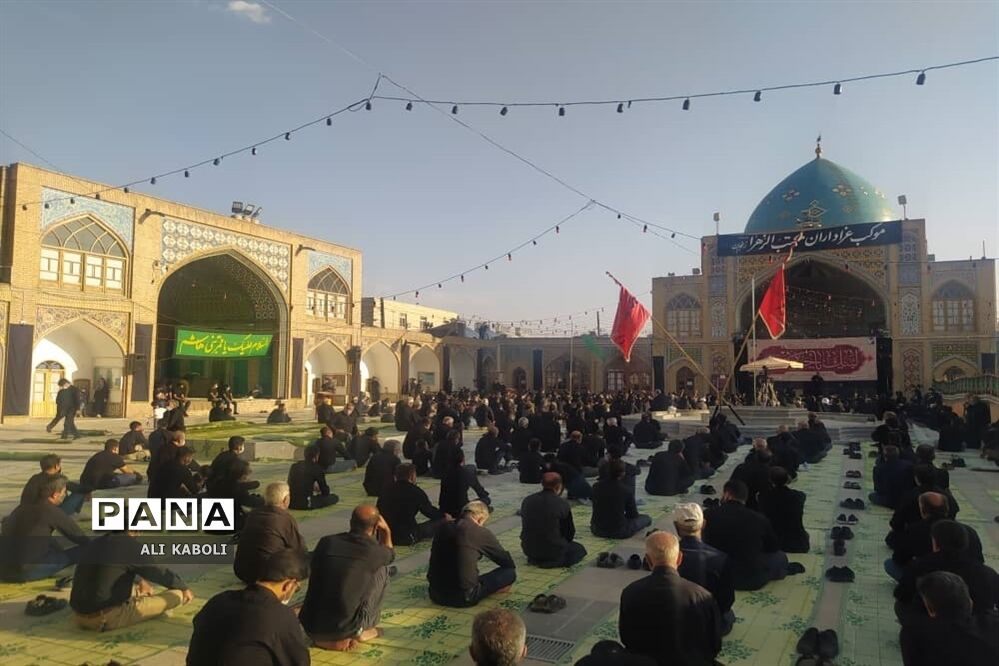 عزاداری روز عاشورای حسینی در زنجان با رعایت پروتکل های بهداشتی