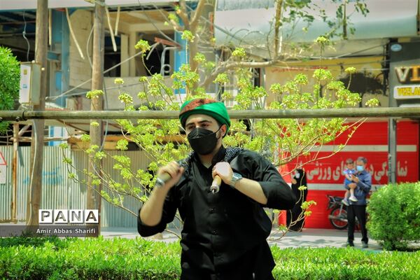 تجمع هیات مذهبی  مساجداهواز در  روز عاشورا