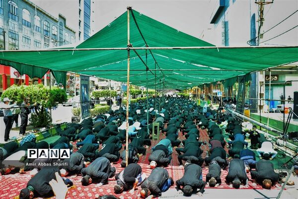 تجمع هیات مذهبی  مساجداهواز در  روز عاشورا