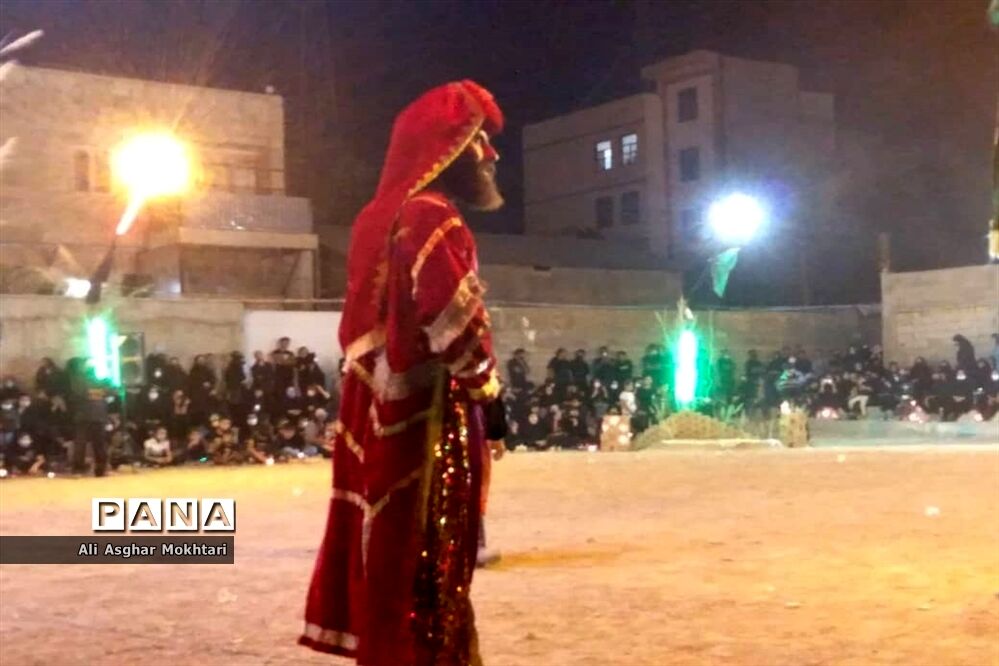 مراسم تعزیه خوانی در شب شام غریبان