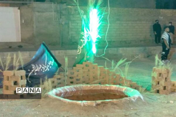 مراسم تعزیه خوانی در شب شام غریبان
