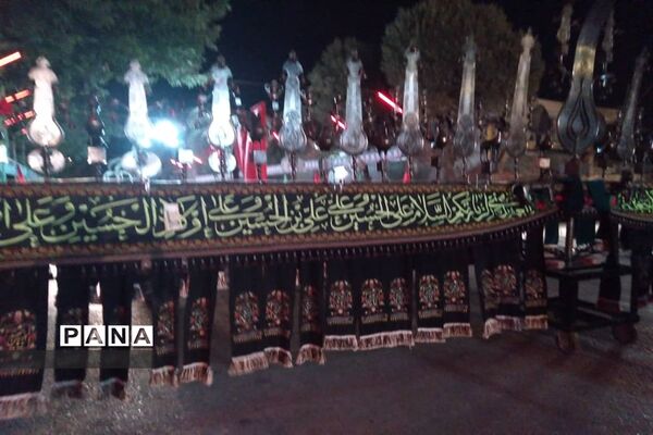 مراسم تعزیه خوانی در شب شام غریبان