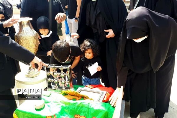 عزاداری عاشقان سیدالشهدا(ع) در پردیس