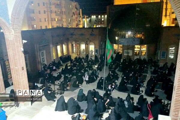 عزاداری عاشقان سیدالشهدا(ع) در پردیس