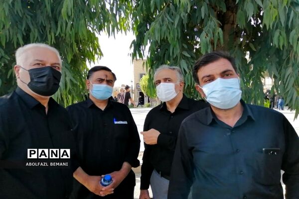 تشییع پیکر پیشکسوت آموزش و پرورش قم مرحوم «سید محسن هاشمی»