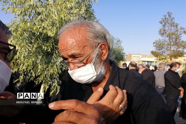 تشییع پیکر پیشکسوت آموزش و پرورش قم مرحوم «سید محسن هاشمی»