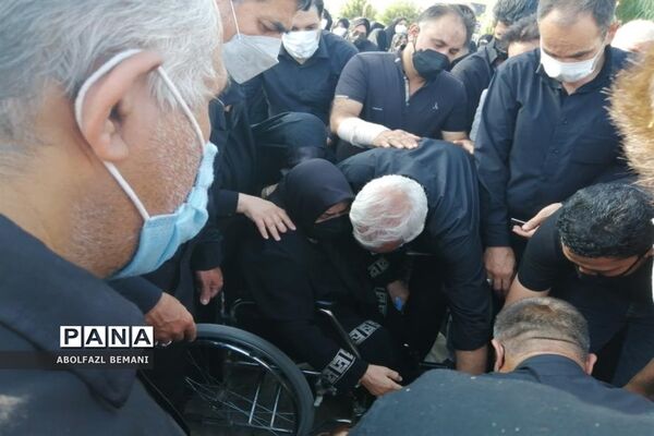 تشییع پیکر پیشکسوت آموزش و پرورش قم مرحوم «سید محسن هاشمی»