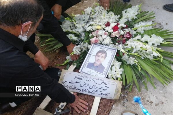 تشییع پیکر پیشکسوت آموزش و پرورش قم مرحوم «سید محسن هاشمی»