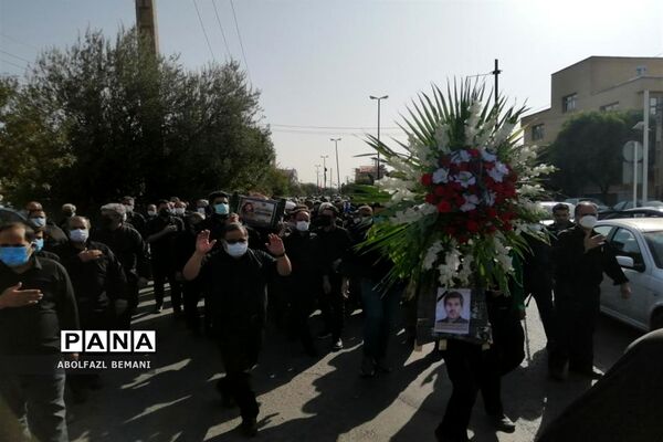 تشییع پیکر پیشکسوت آموزش و پرورش قم مرحوم «سید محسن هاشمی»