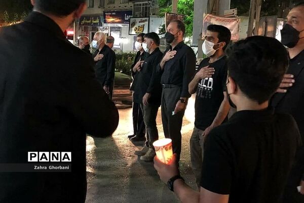 مراسم شام غریبان امام حسین(ع)در شهرستان دماوند