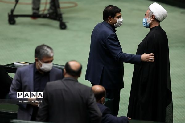 جلسه بررسی صلاحیت وزرای پیشنهادی دولت سیزدهم در مجلس