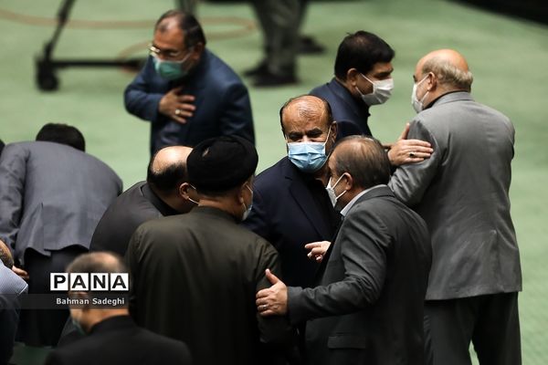 جلسه بررسی صلاحیت وزرای پیشنهادی دولت سیزدهم در مجلس