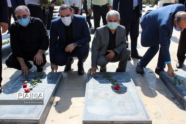 گلباران مزارشهدای آستان مقدس امامزاده عقیل(ع) اسلامشهر