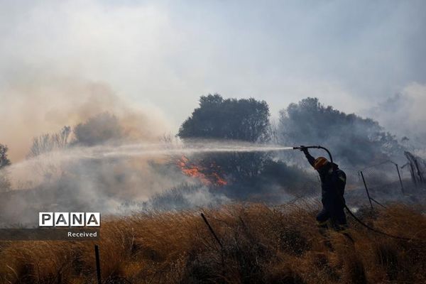 ادامه آتش سوزی‌ها در خارج از آتن