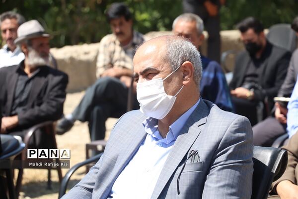 آیین کلنگ زنی مدرسه خیر ساز  دکتر حمید عبدالله زاده