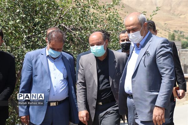 آیین کلنگ زنی مدرسه خیر ساز  دکتر حمید عبدالله زاده