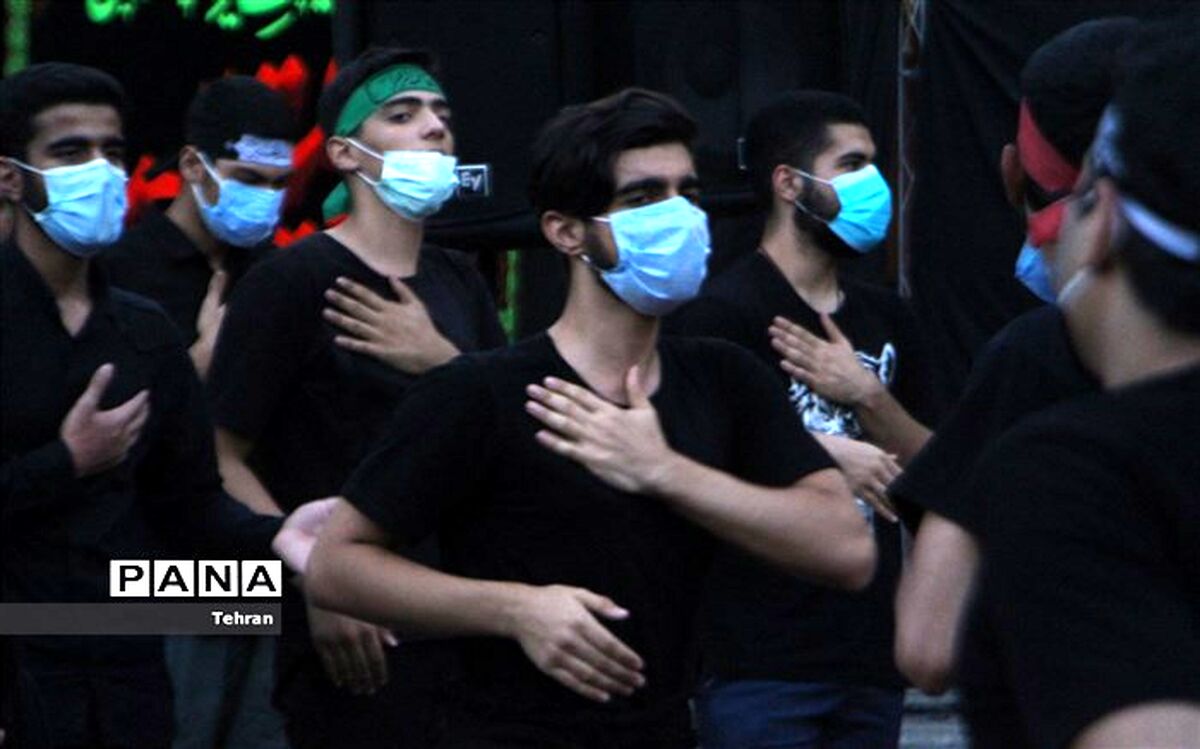 برگزاری مراسم سوگواری در هفتمین روز شهادت امام حسین در منطقه ۱۲