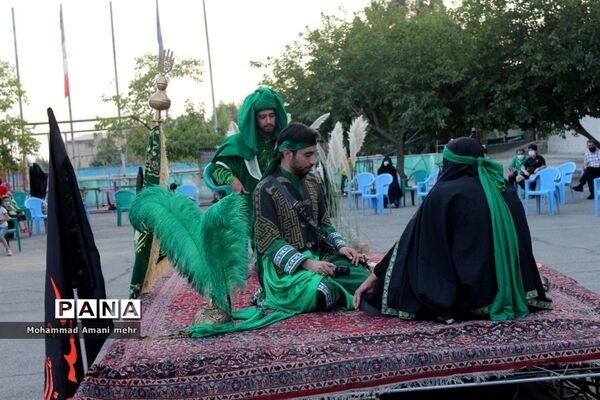 برگزاری تعزیه گروه حضرت علی اکبر(ع) درکانون قدس