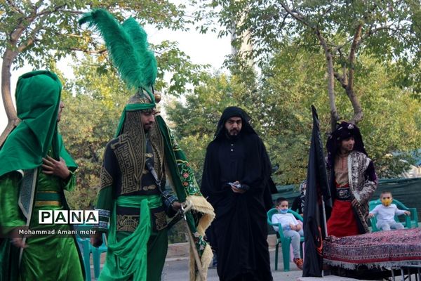 برگزاری تعزیه گروه حضرت علی اکبر(ع) درکانون قدس