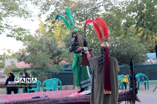 برگزاری تعزیه گروه حضرت علی اکبر(ع) درکانون قدس