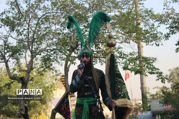 برگزاری تعزیه گروه حضرت علی اکبر(ع) درکانون قدس