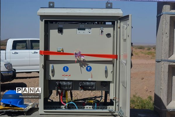 تامین برق روستای کلاته شیخ در شهرستان خوسف